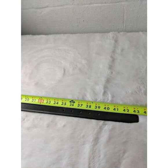 Polo Ralph Lauren Men's Black‎ Genuine Leather Dress Belt Size 38/95 - Picture 4 of 8